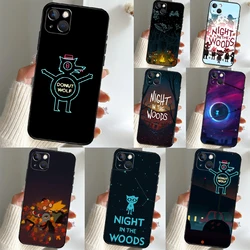 Night In The Woods Phone Case For iPhone 12 11 13 14 15 16 Pro Max Mini X XS XR Plus Shockproof Cover
