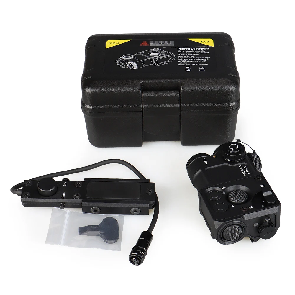 Aiming Green Laser PEQ Green IR Laser Airsoft Tactical can reset to zero brightness adjust hunting light gz150145