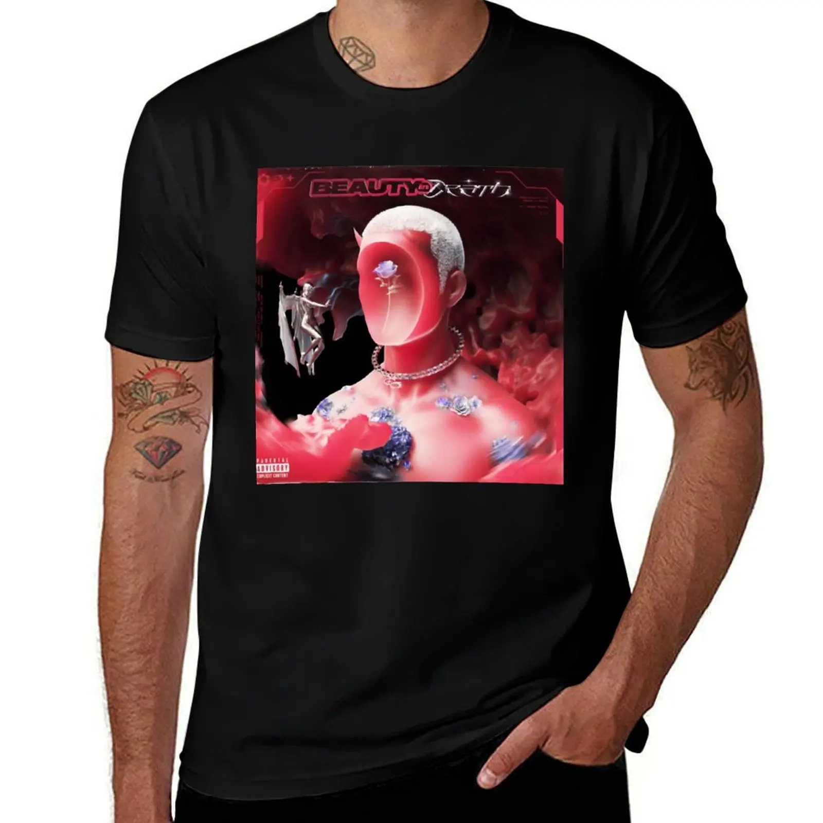 Funny Gift For Chase Atlantic (Beauty In Death) Gifts For Halloween T-Shirt Novelty Graphic Tee Shirt T-Shirt