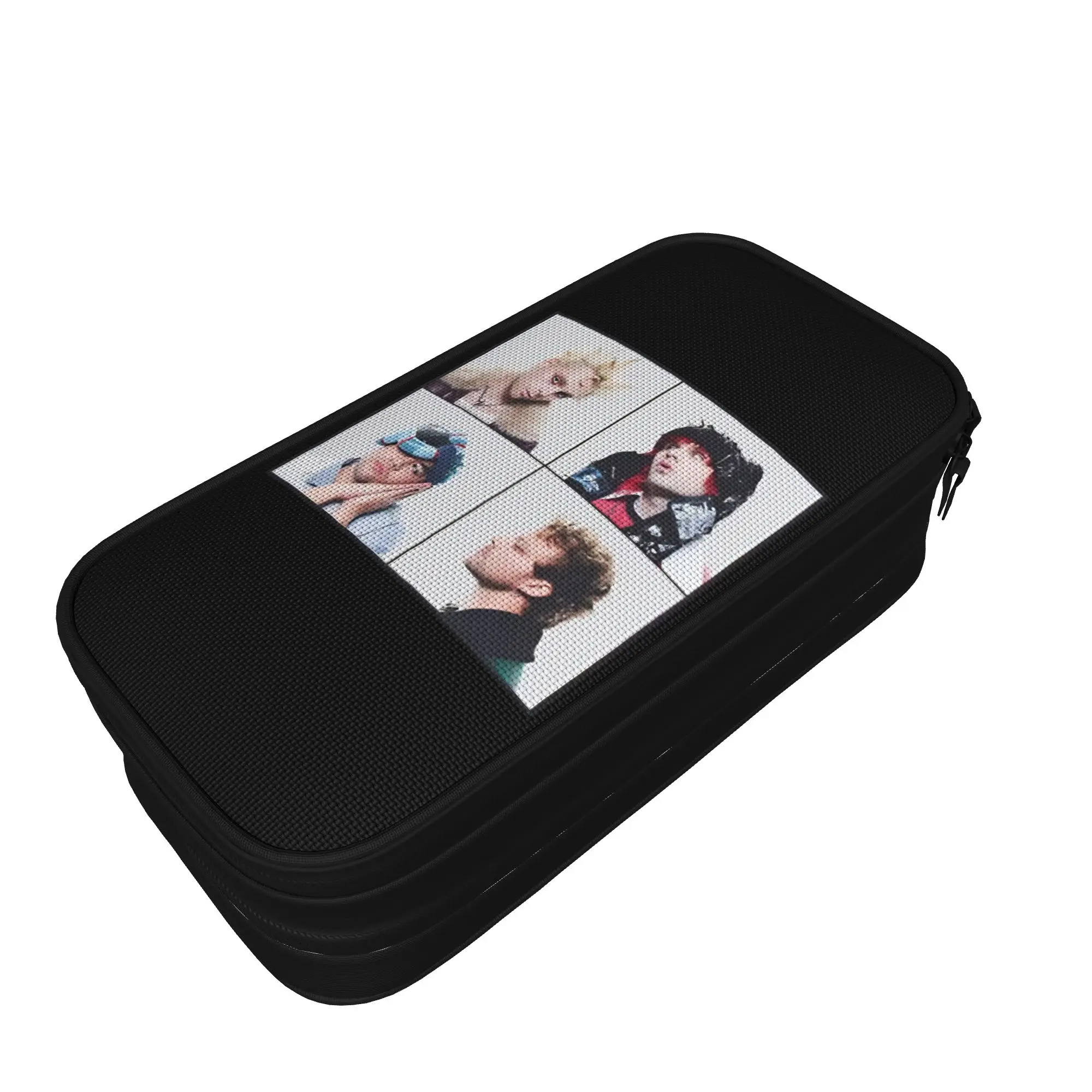 Estuche para lápices Punk Rock Never Dies, estuche para lápices Lovely 5 Seconds of Summer, estuche para lápices con gran capacidad de almacenamiento para estudiantes, regalos escolares