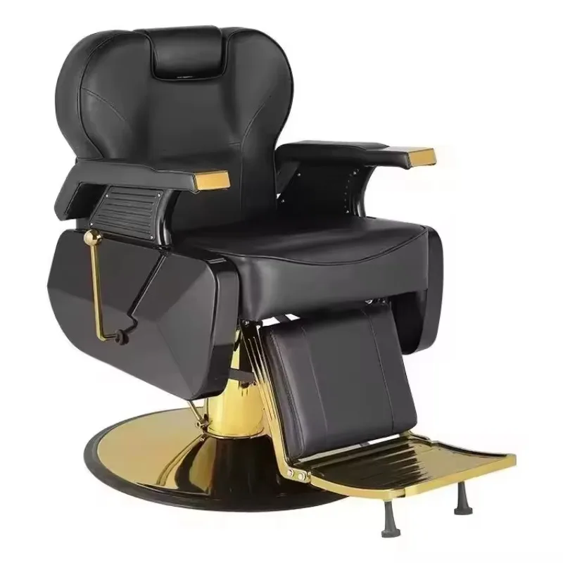 Reclining Barber Chair - Adjustable Lift & Rotating Salon Stylist Chair