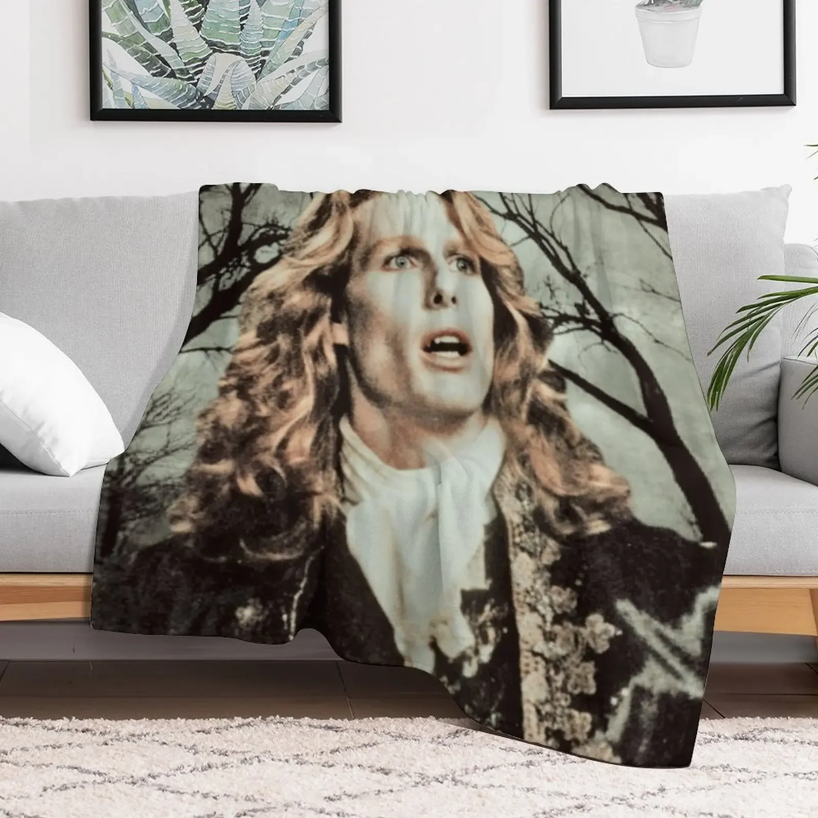 Lestat Throw Blanket Stylish Decor Blanket Gift for Friends Roommate