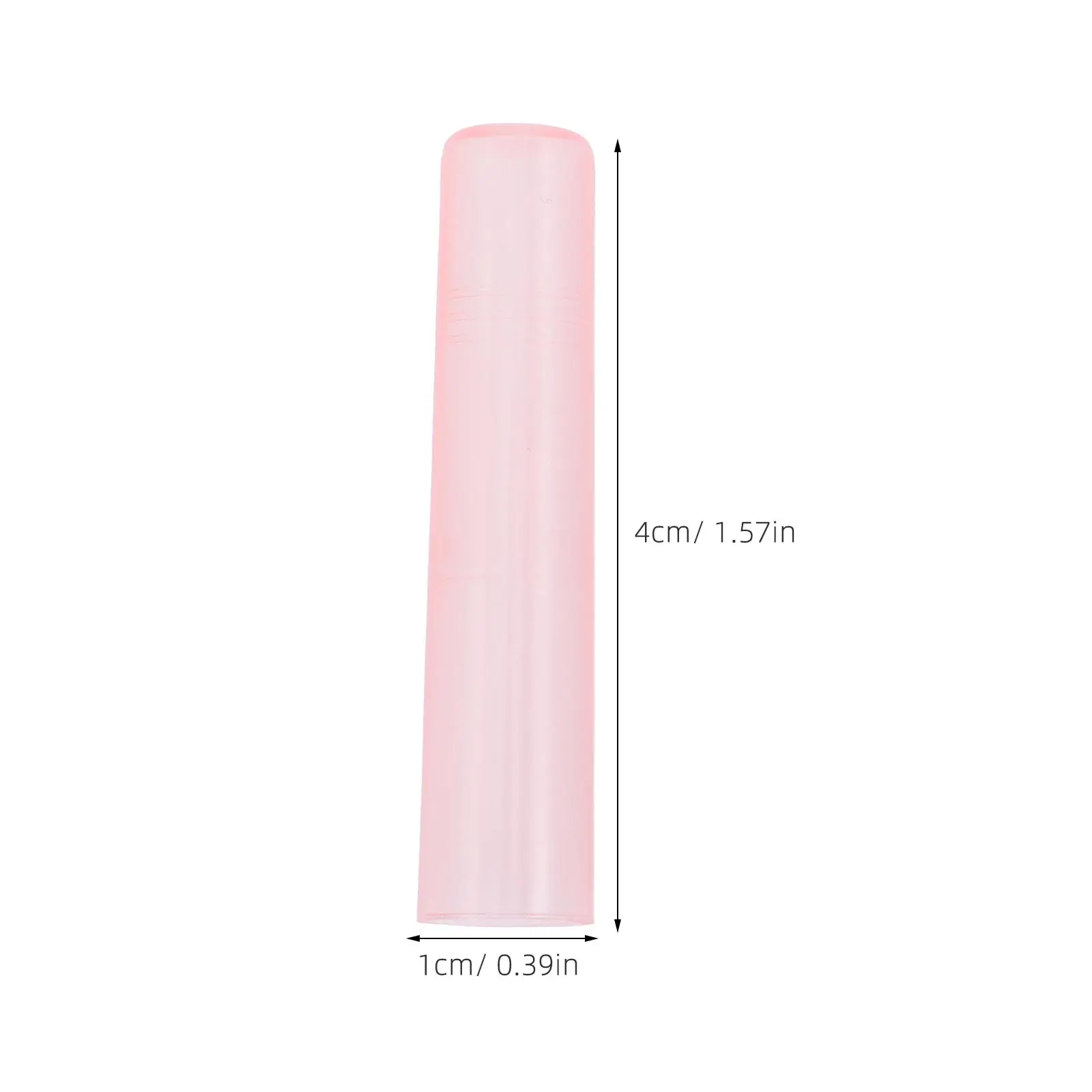 

100 Pcs Pencil Protector Color Protectors Extender Child Caps Clear Colored Penicl
