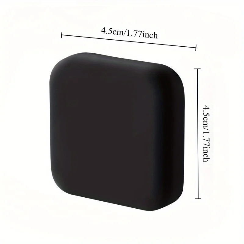 Self-Adhesive Silicone Door Stopper Wall Protectors - Touch-Controlled,Anti-Shock Buffer Guards for Door Handles,Door Protection