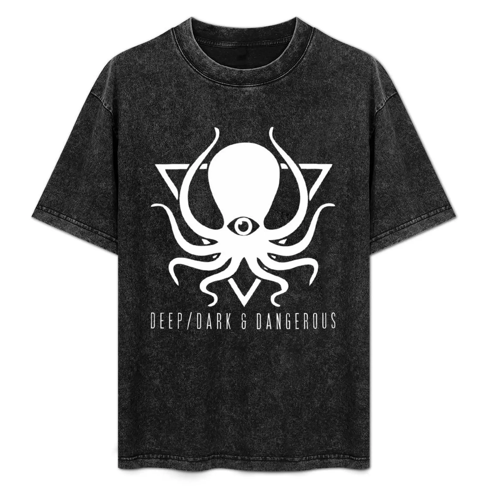 deep dark dangerous DDD octopus logo T-Shirt anime t shirts basketball graphic tees shirts graphic tee Blouse tee shirts for men