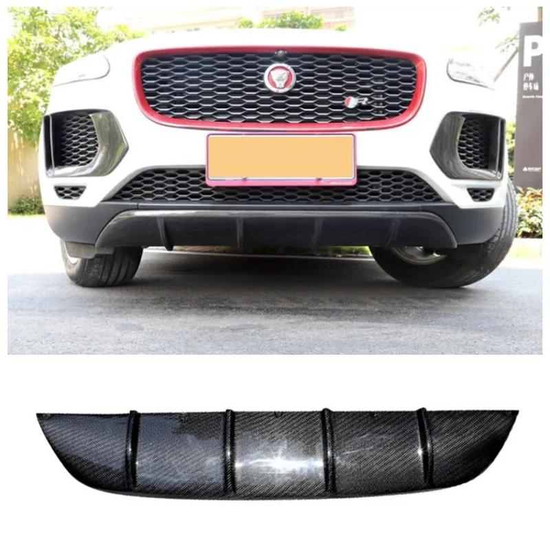 

For Jaguar E-PACE 2018-2023 High Quality Carbon Fiber Car Bumper Front Lip Rear Diffuser Side Skirt Spoiler Tuyere Body Kit