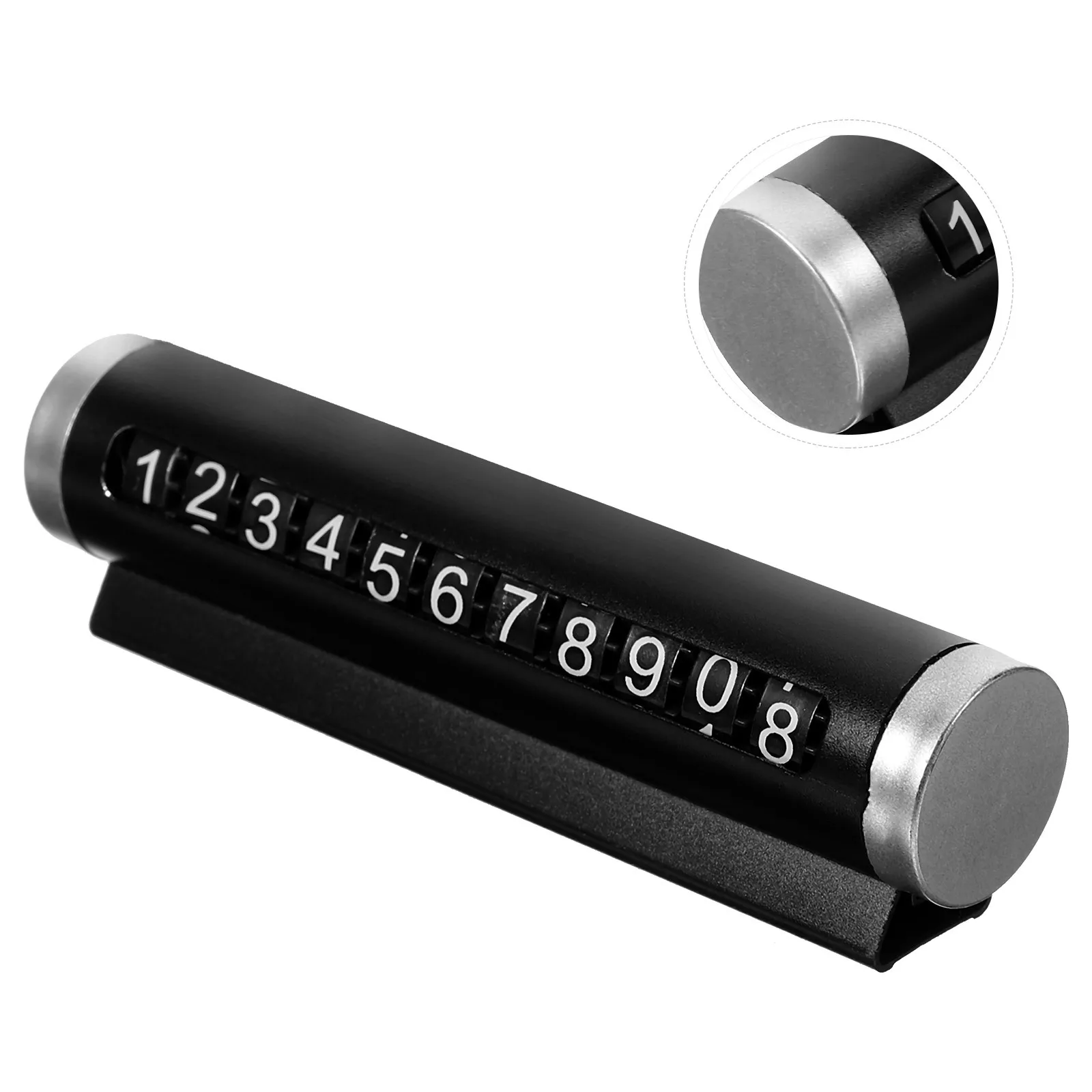 

Temporary Parking Roll-Up Design Hidden License Plate Car Decoration Auto Accessories Dashboard For Vehicle