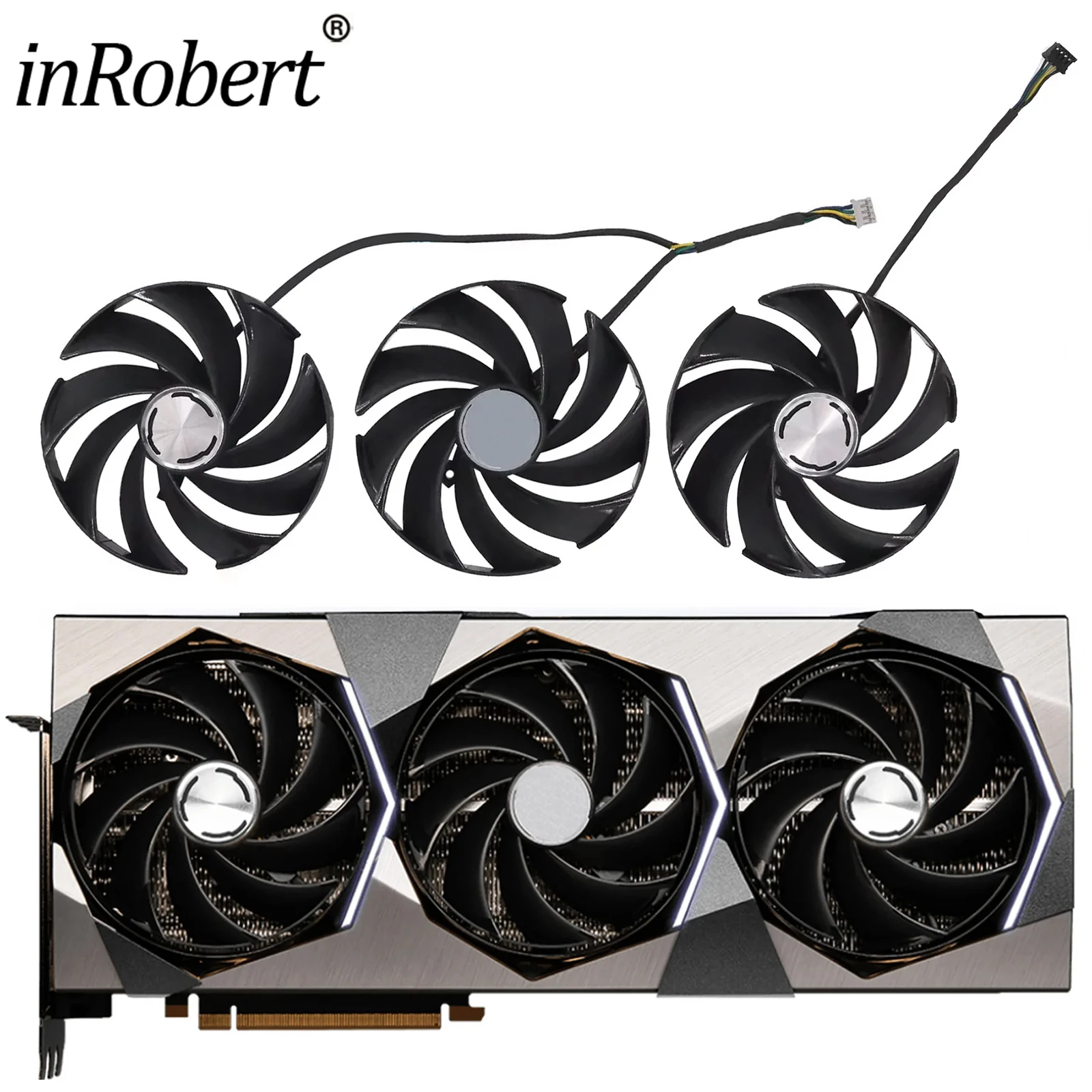 RTX4090 95mm PLD10020B12H Video Card Cooling fan For MSI RTX 4080 RTX4090 SUPRIM X Graphics Card Cooling Fan