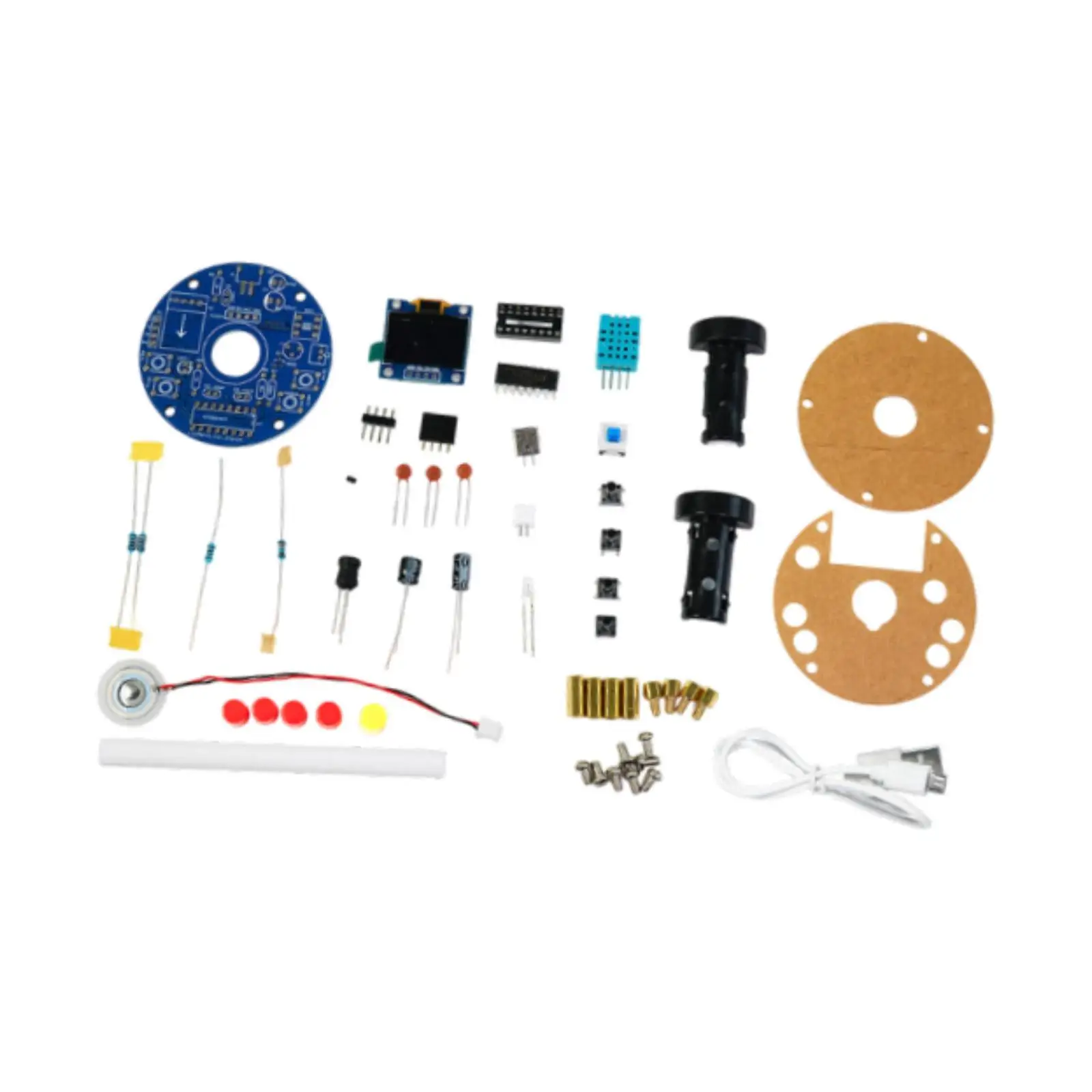 

Humidifier Soldering Project Kit Convenient Practical OLED Display Soldering Project for Office Home Lab Enthusiasts Beginners