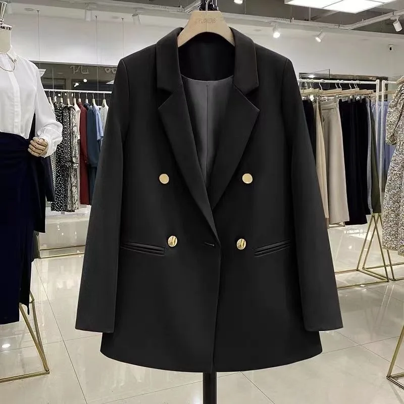 2024Spring autumn women white suit temperament early spring coat Korean style high-grade texture fashion suit blazer women