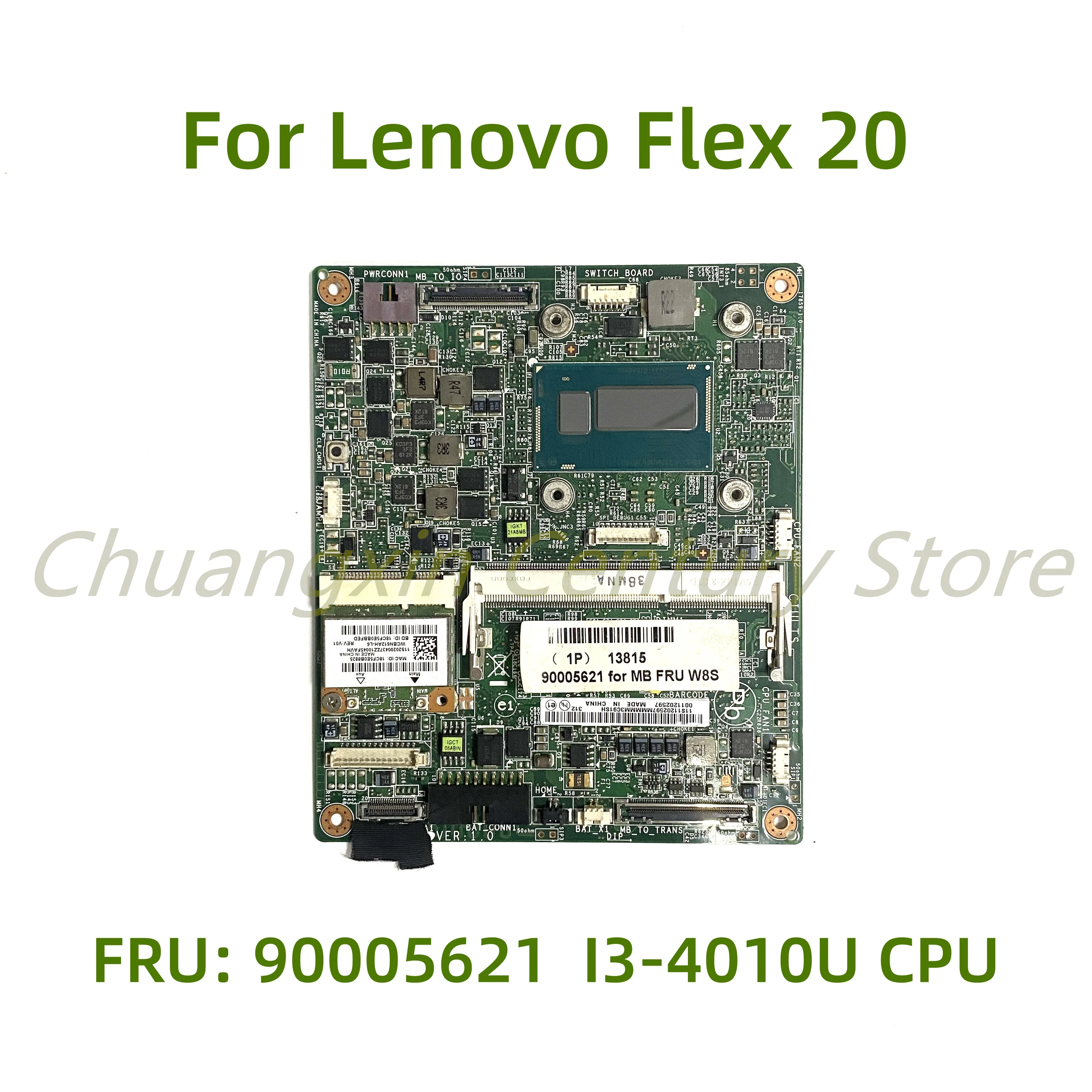 

Подходит для материнской платы ноутбука Lenovo Flex 20 FRU: 90005621 с лазерным процессором 100%, Протестировано, полностью работает