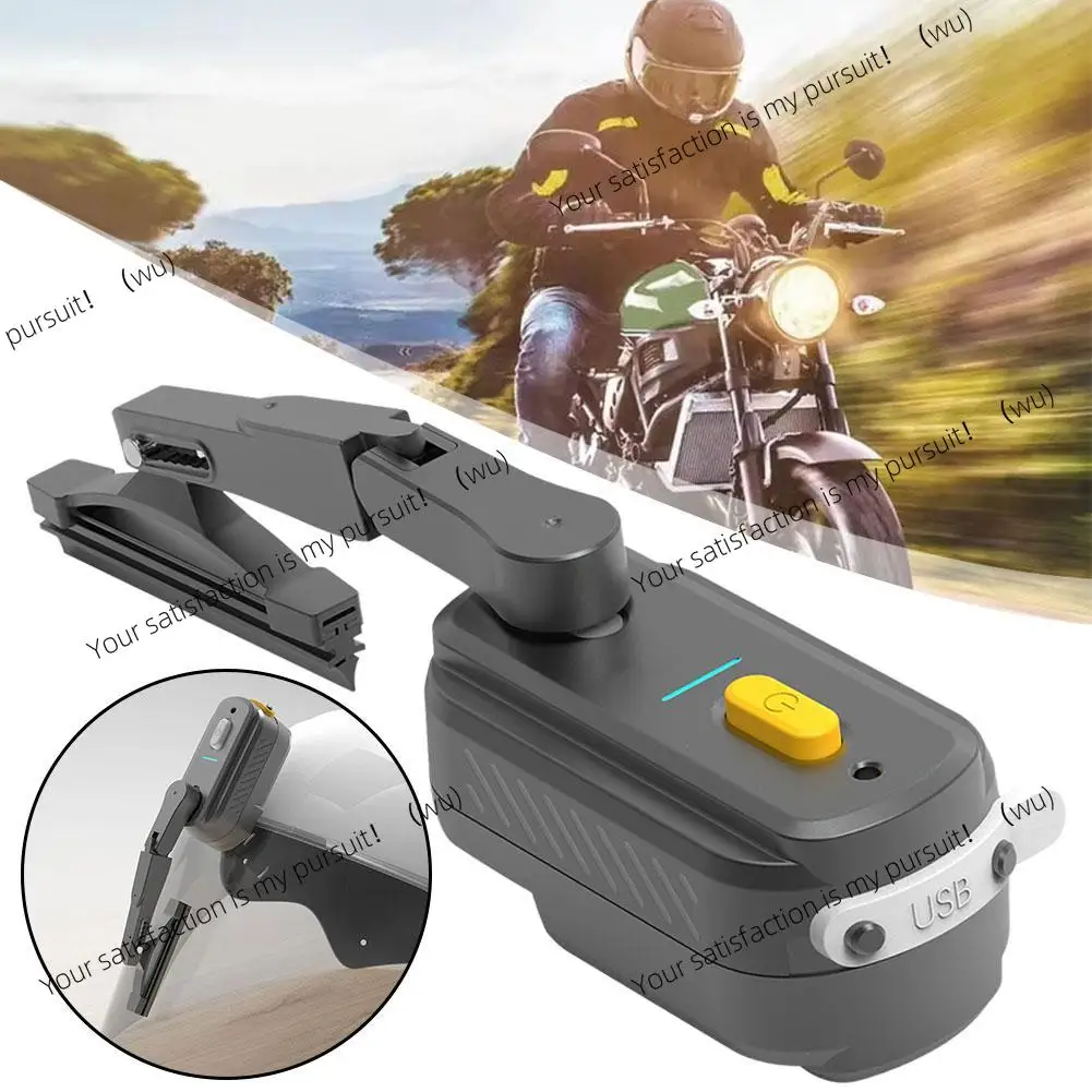 

Перезаряжаемый универсальный водонепроницаемый USB-шлем, стеклоочиститель для большинства козырьков