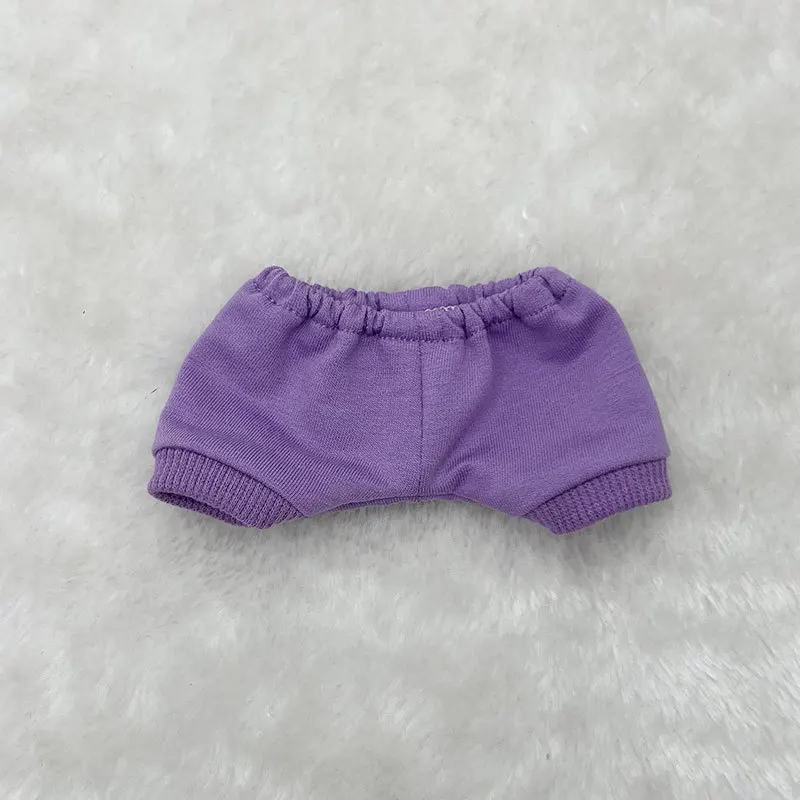 Doll Clothes for 10/15/20cm Idol Doll Outfit Accessories Shorts Solid Color  for Super Star Dolls Toys Collection Gift