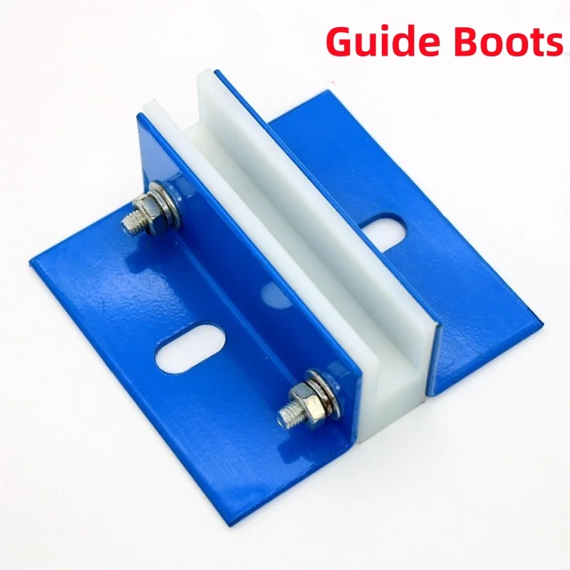 

1PCS Elevator Counterweight Guide Boots XiO Sliding Sub-Rail Guide Boots 10/16MM Boot Lining Blue Elevator Parts