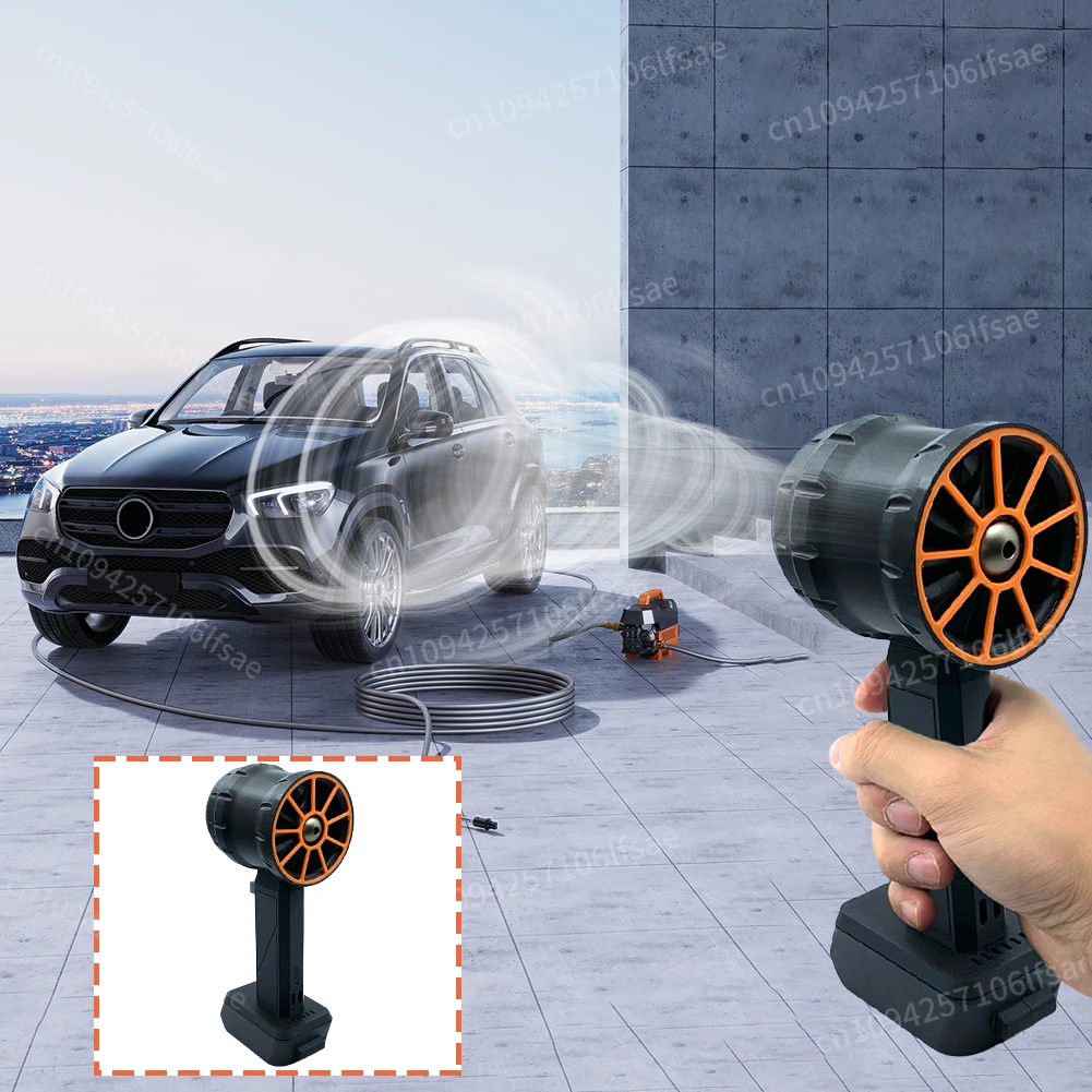 XL Turbo Jet Fan 2200g Thrust Jet Dry Blower 64mm Brushless Motor Handheld Ducted Fan for /Makita/Milwaukee 18/21V Battery