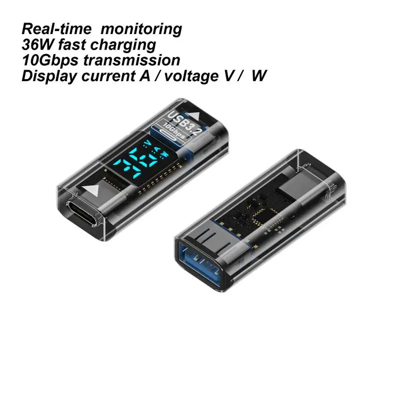 USB C fêmea para USB Um adaptador fêmea, bi-direcional, USB 3.1 para extensão tipo C, acoplador, conversor para telefone