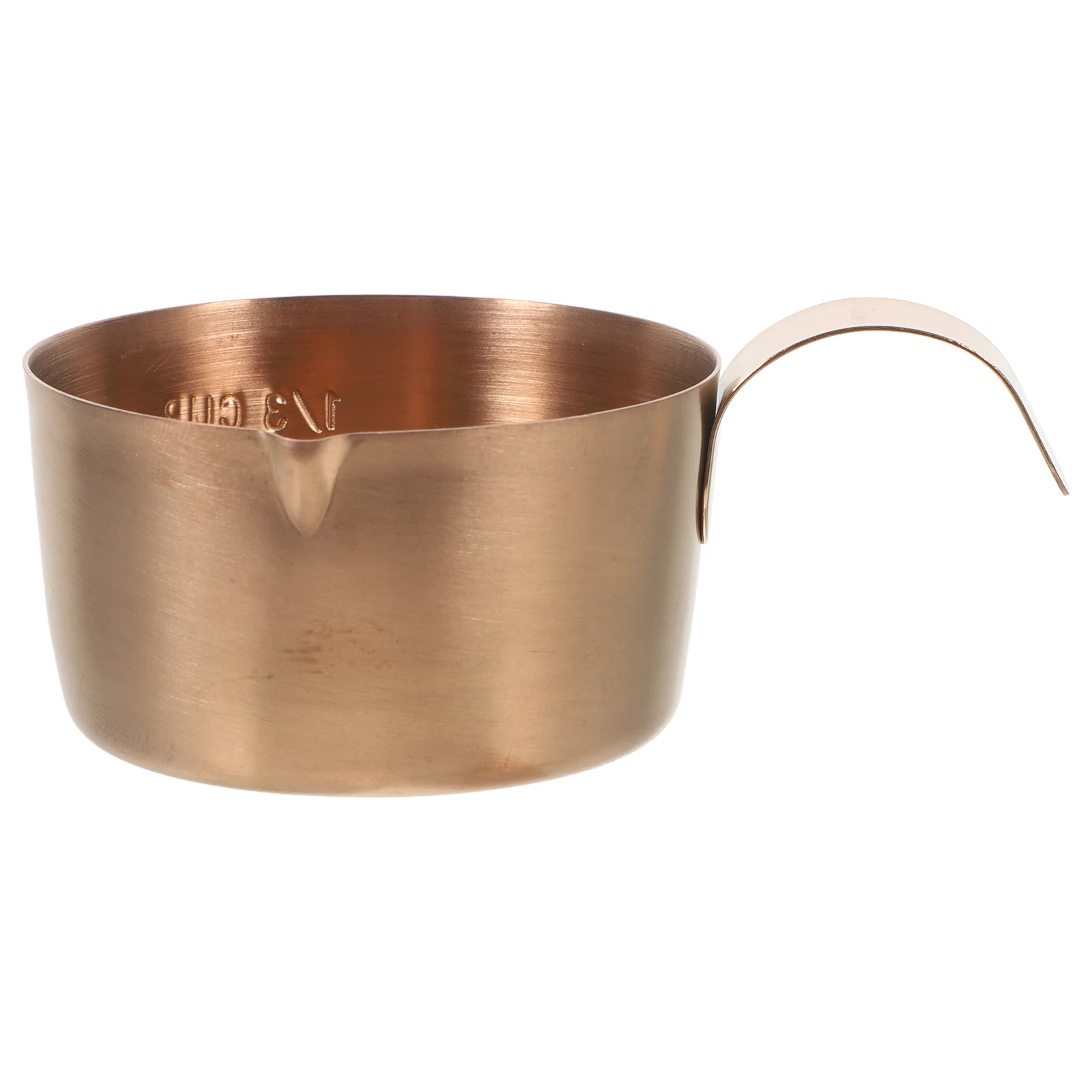 

Precision Measurement Stainless Steel Espresso Shot Cup Coffee Pourer Small Jug Coffee Measuring Tool