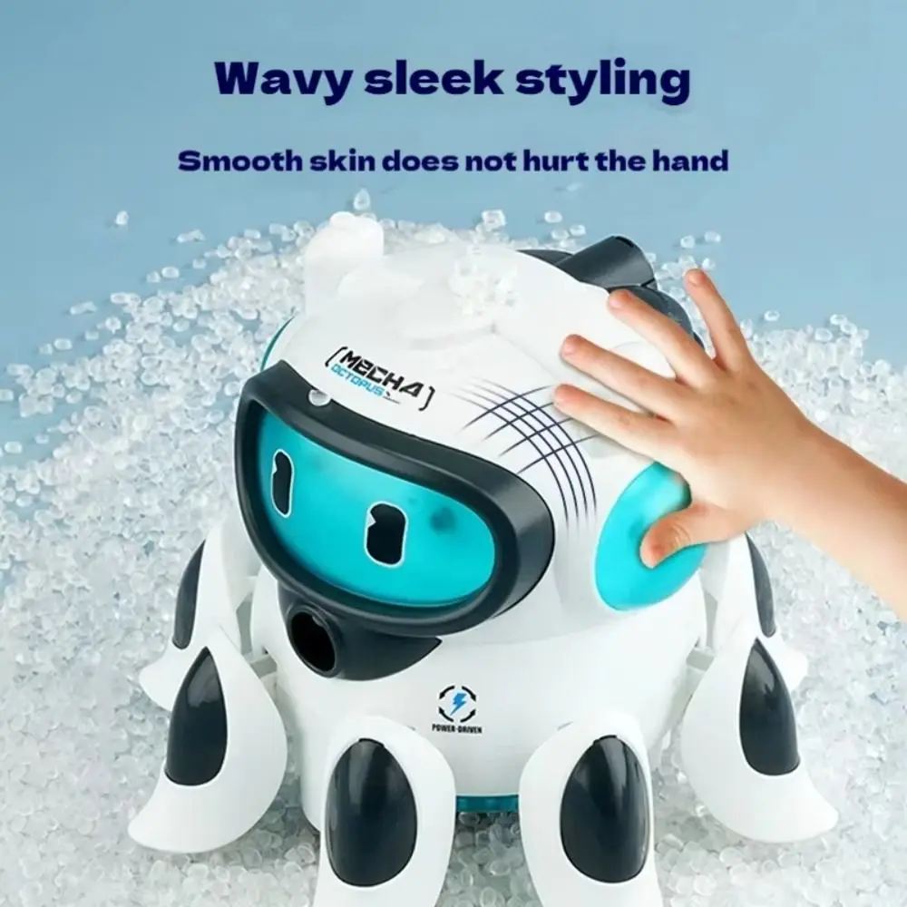 Cor luz universal polvo boneca balanço movimento legal iluminação elétrica andando brinquedo automático evitar obstáculos