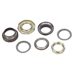 Headset Bearings Motorcycle Front Fork Steering Stem Bearings Kit Steel Alloy for GY6‑50/60/80CC Karts Scooters ATV UTV