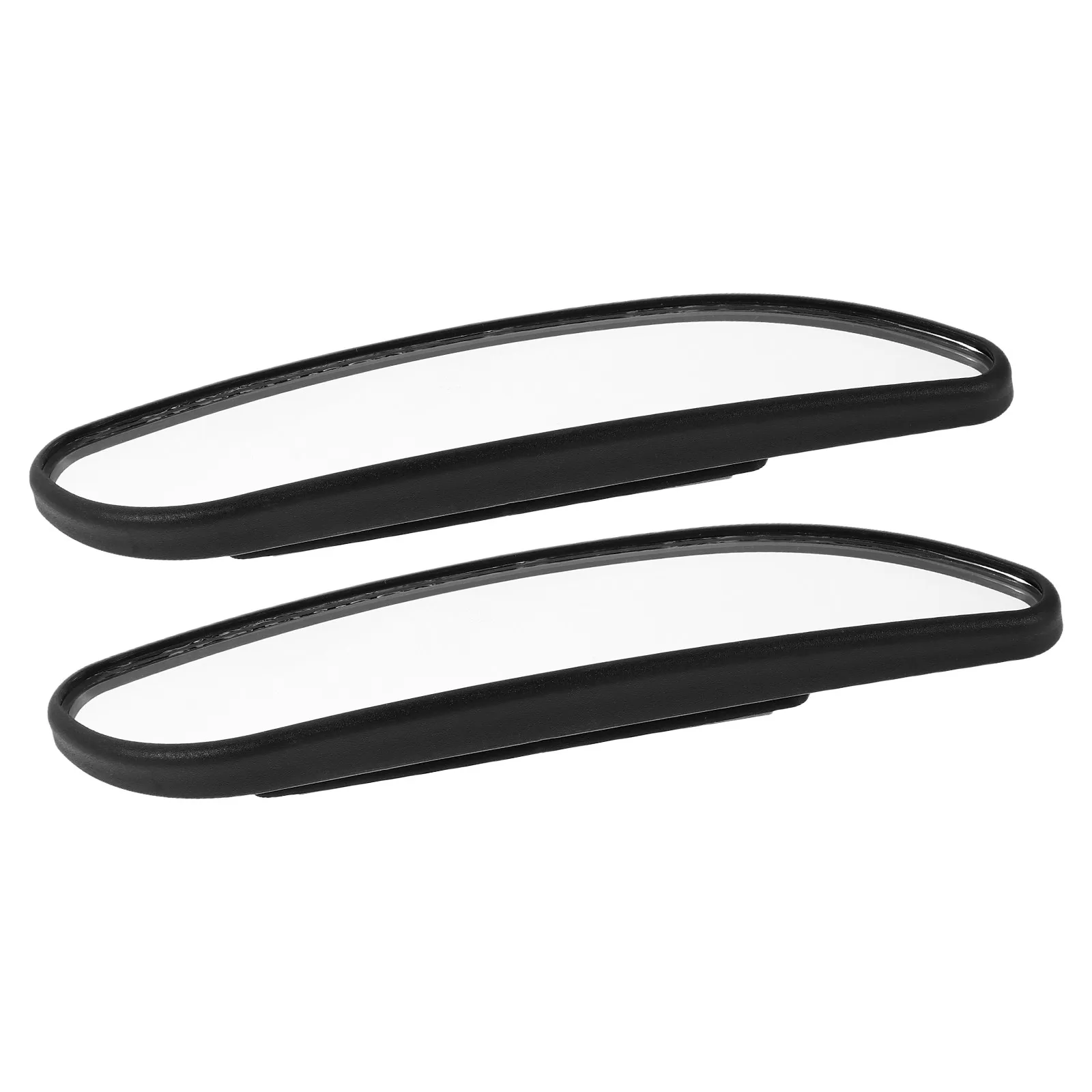 2Pcs Car Blind Spot Auxiliary Mirror Adjustable Convex Rearview Wide Angle Mirror for Safer Lane Change Rearview Vision