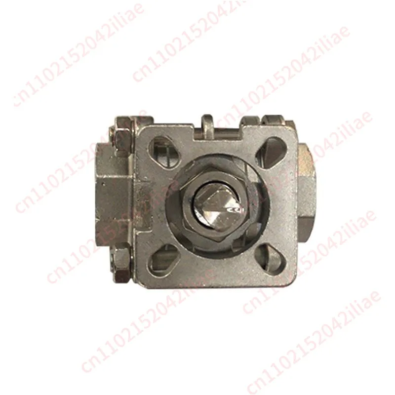 

Three-piece high platform ball valve 304 stainless steel internal thread thread buckle ball valve