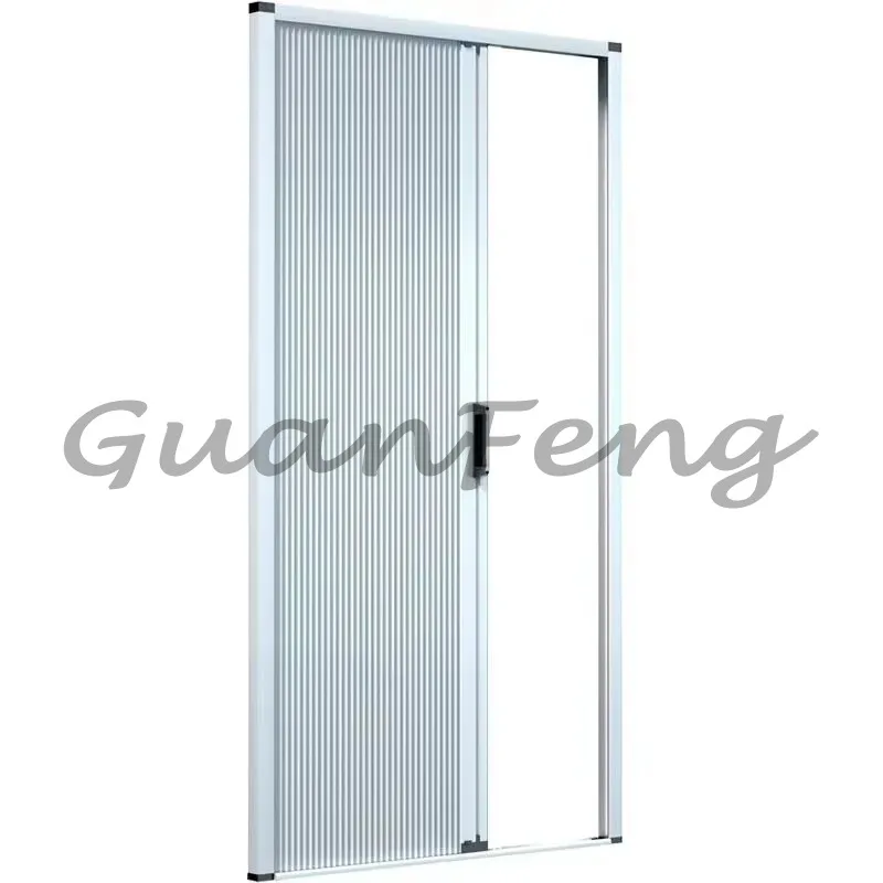 Accordion honeycomb folding door