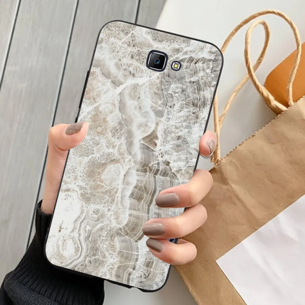 Crack Marble Phone Case For Samsung J 7 plus 7core J7 neo J6 plus prime J6 J4 J5 Mobile Cover