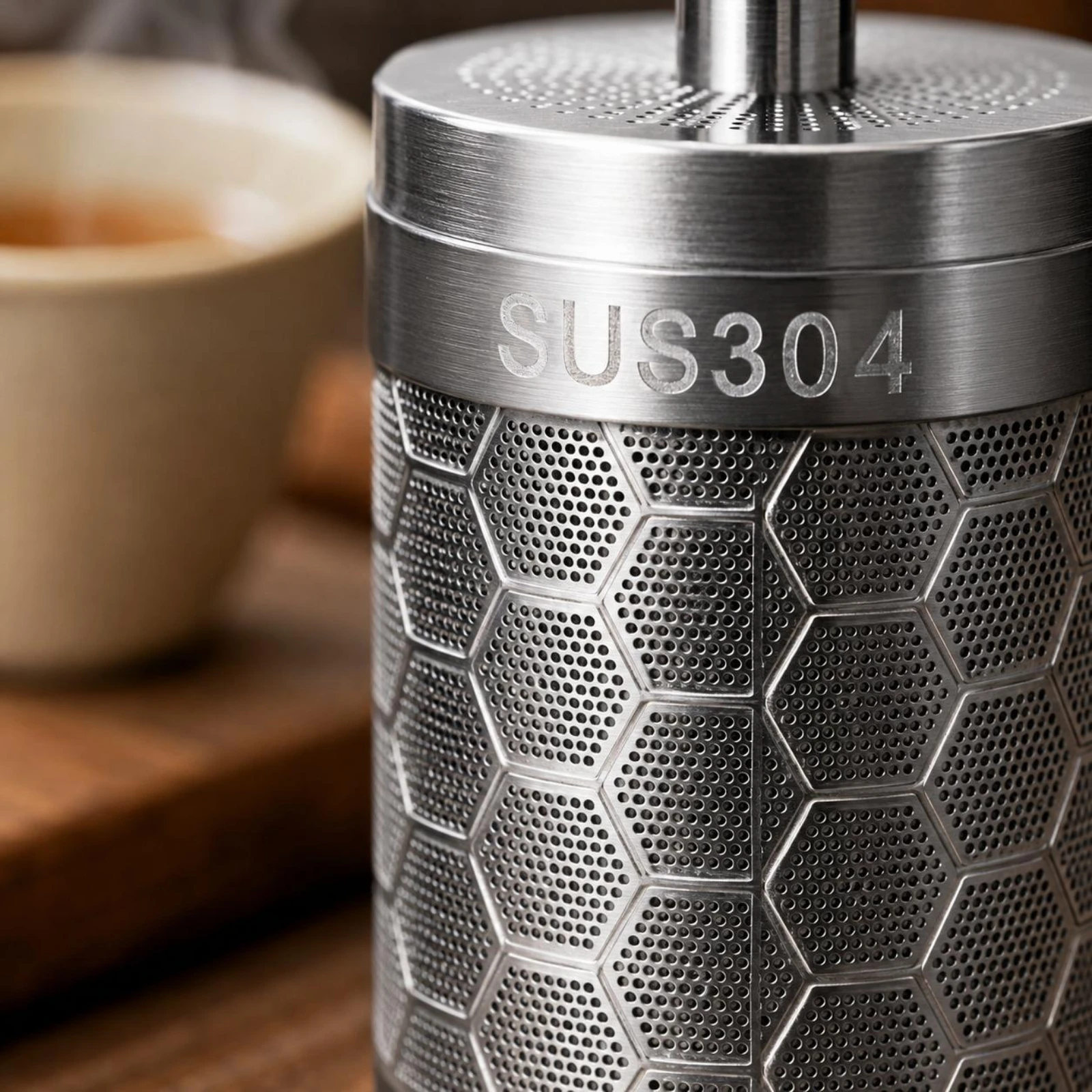 

Stainless Steel Coffee Filter Heat Resistant Stainless Steel Pour over Filter Reusable Coffee Dripper Fine Filtration
