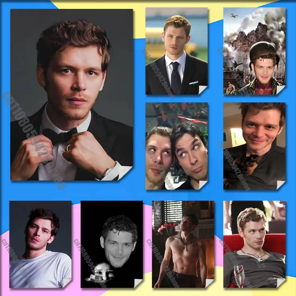 

Joseph Morgan Klaus Mikaelson Poster Wall Murals For Offices 50x70cm Self-adhesive Decoration Sticker Playbill Cover