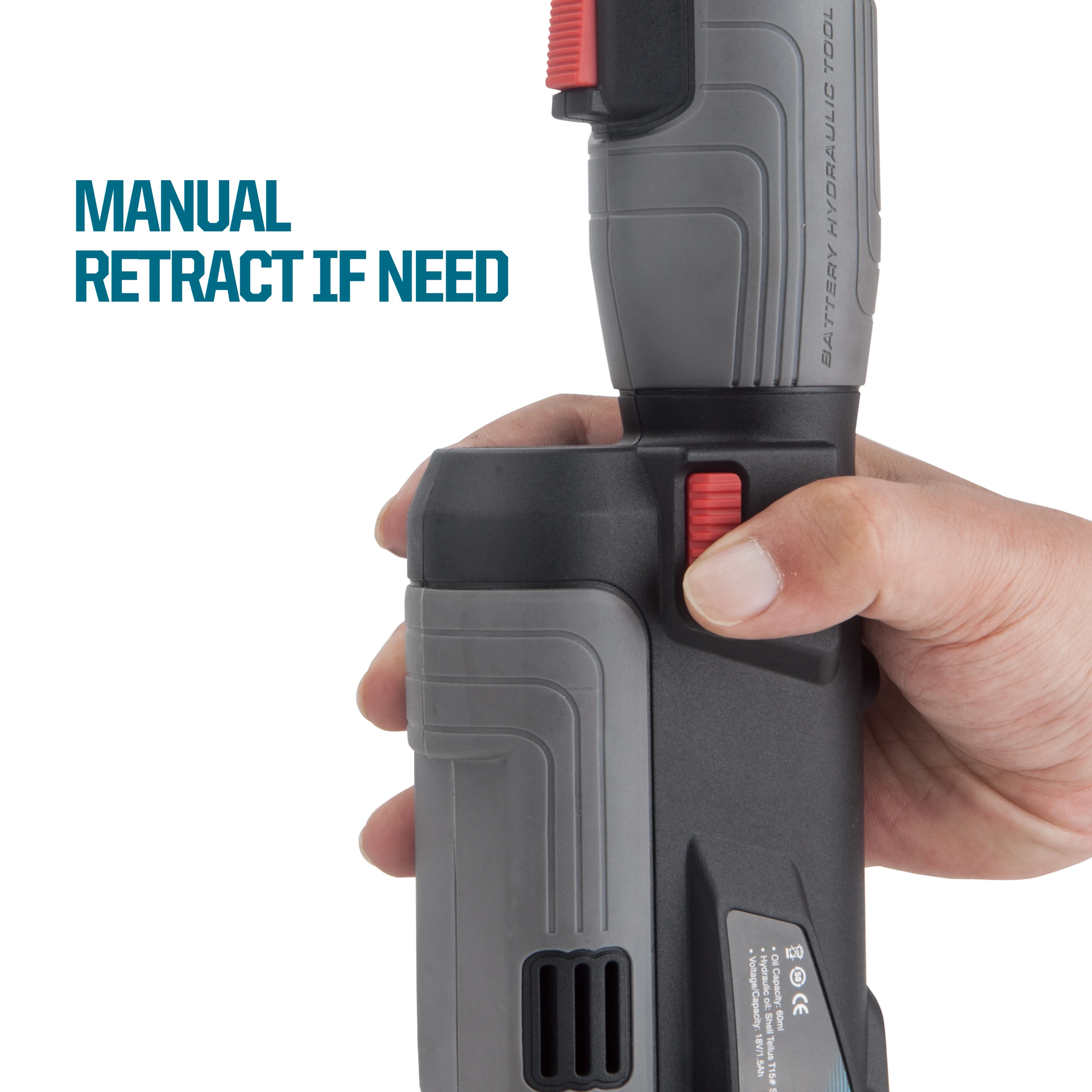 ZUPPER PZ-2430C Updated Two Function in One Mini Battery Powered Multi-functional Tool for Crimping and Cutting Cable