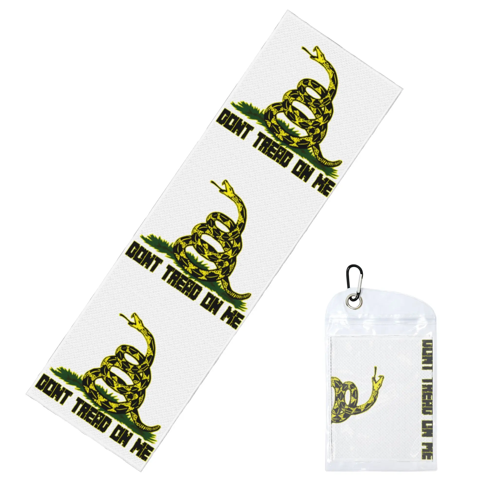 Dont Tread On Me Gadsden Flag Cold Exercise Towel Yoga And Fitness Running Outdoor Activities Travelling Swimming Camping Towels