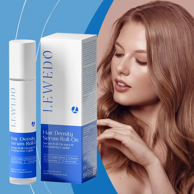 Esencia Capilar Roll-on Bodywise con Romero, Suero Capilar Refrescante Anti-Frizz, Control de Grasa Duradero, Fortalecimiento del Cabello