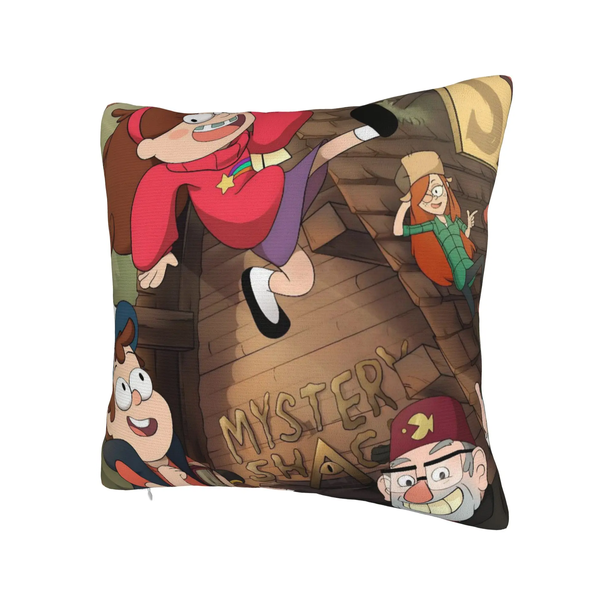 Decorative Pillow Covers G-Gravity Falls Merch Living Room  Pillow Case Cover Zipper Multi Size