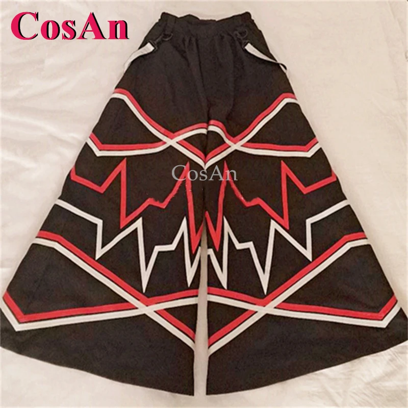 

CosAn So Cool Ghost Dance Pants Косплей Костюм Модные штаны Reaper Phat Брюки-клеш Мрачные светоотражающие брюки для унисекс Новые