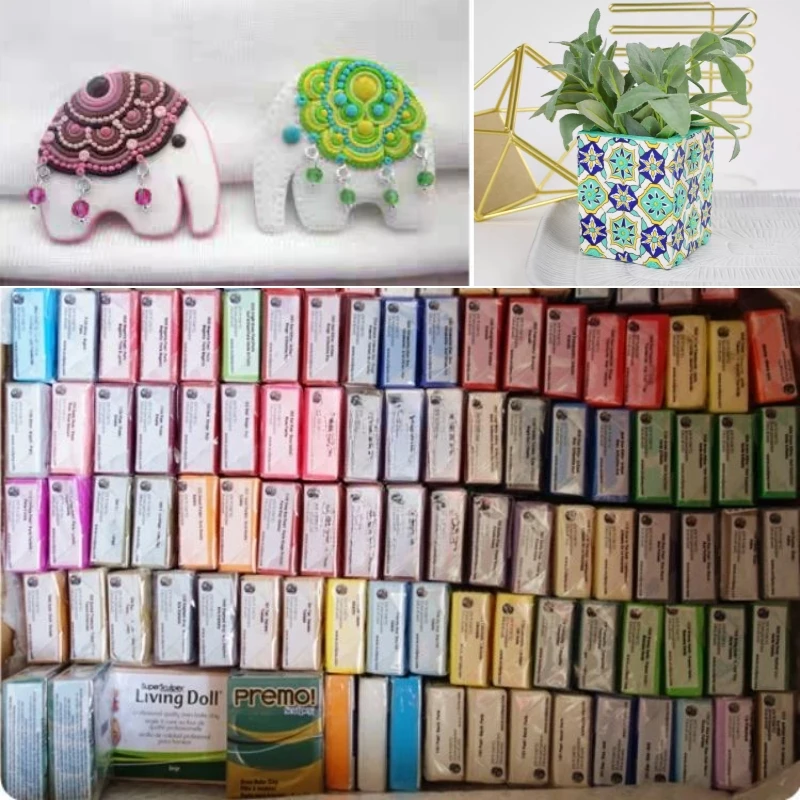 

14 г 1/4 упаковка для изготовления моделей, профессиональная полимерная глина, сделай сам, креативное моделирование, ожерелье/серьги, аксессуары, материалы для изготовления