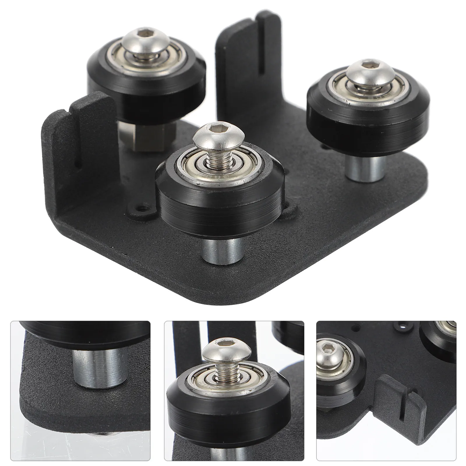 

Metal Extruder Support Plate 3D Printer Parts Heavy-Duty Extruding Backplate Precision Polished Surface Easy Installation