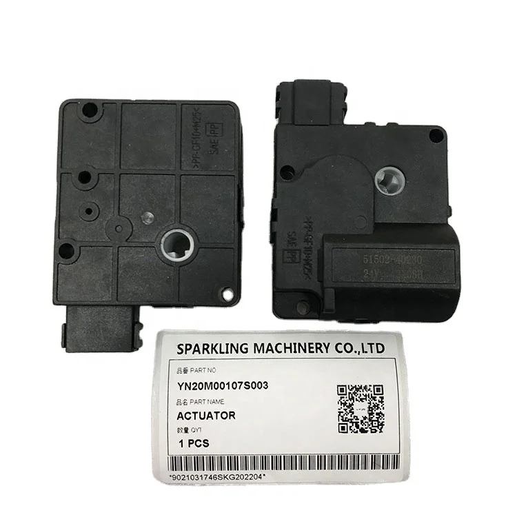 

YN20M00107S003 Engineer Machinery Excavator SK210LC-8 SK215SRLC Actuator YN20M00107S003