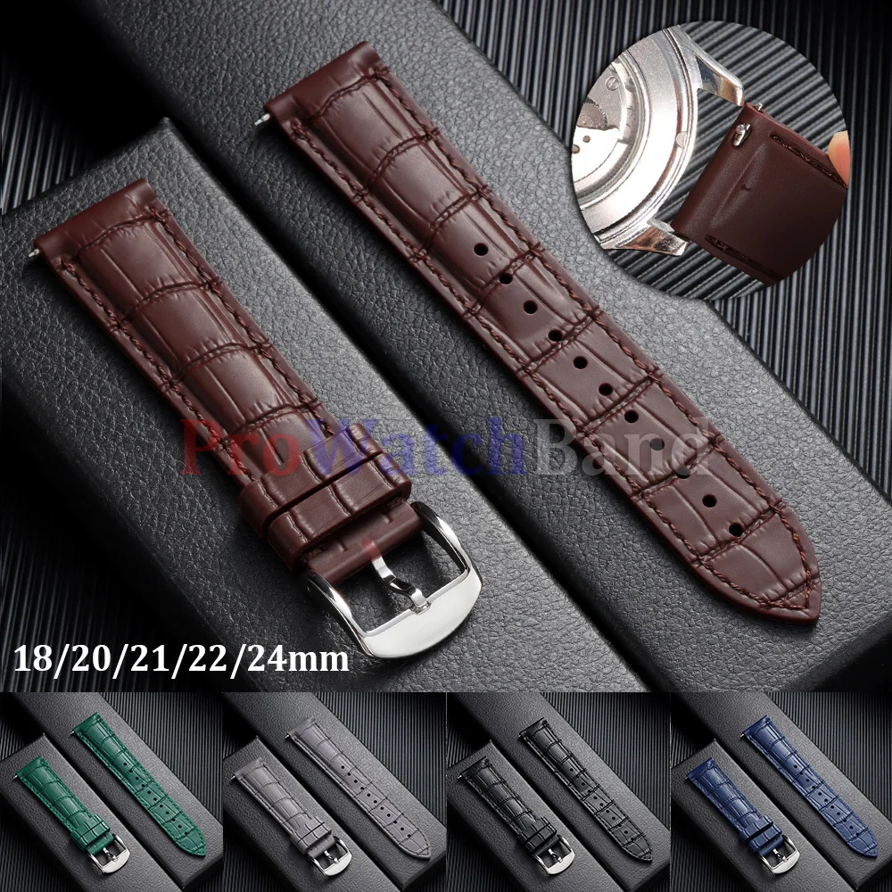 

Premium Silicone Watch Band Quick Release Rubber Strap 18mm 20mm 21mm 22mm 24mm Bracelet Universal Replace for Omega for Seiko