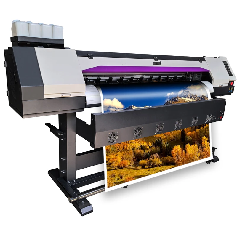 1.6m 1.8m large format photo roll to roll wallpaper canvas printer machine large format printing dpi billboard printer