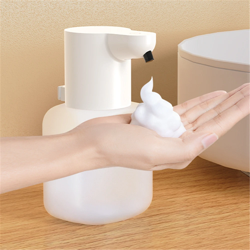 4 Gears Adjustable Automatic Sensor Soap Distributor Touchless Inductive Foam Dispenser Liquid Generator Wall mount Hand Washer