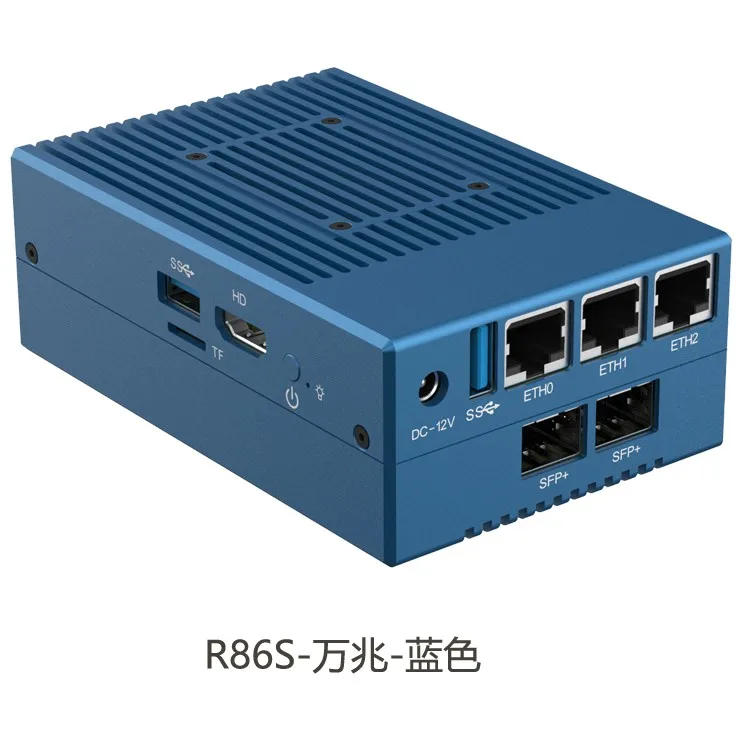 R86s soft route multi port Intel Mini host n5105 8gb/16gb 10 Gigabit fiber port 2.5G