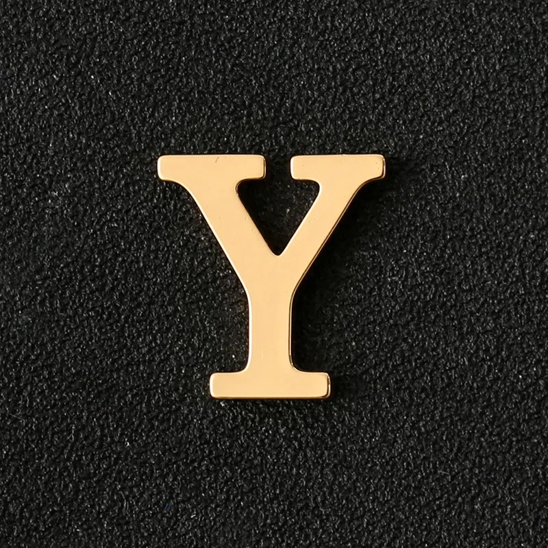 26 الإنجليزية إلكتروني دبابيس الذهب اللون المعادن إلكتروني دبابيس دعوى قميص طوق شارة التلبيب مجوهرات بسيطة الملابس والاكسسوارات #5