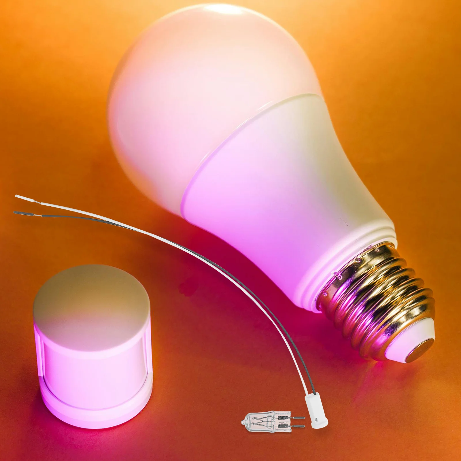 

6Pcs G4 Ceramic Bulb Holder Lamp Base Corded Light Socket High Temperature Resistant Low Voltage Lighting Fixture Accessories