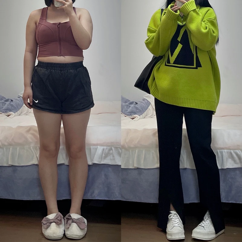 

Женский повседневный костюм больших размеров с широкими штанинами, брюки с разрезом и высокой талией, свободный крой, утягивающее асимметричное тело с грушевидным вырезом, подходит