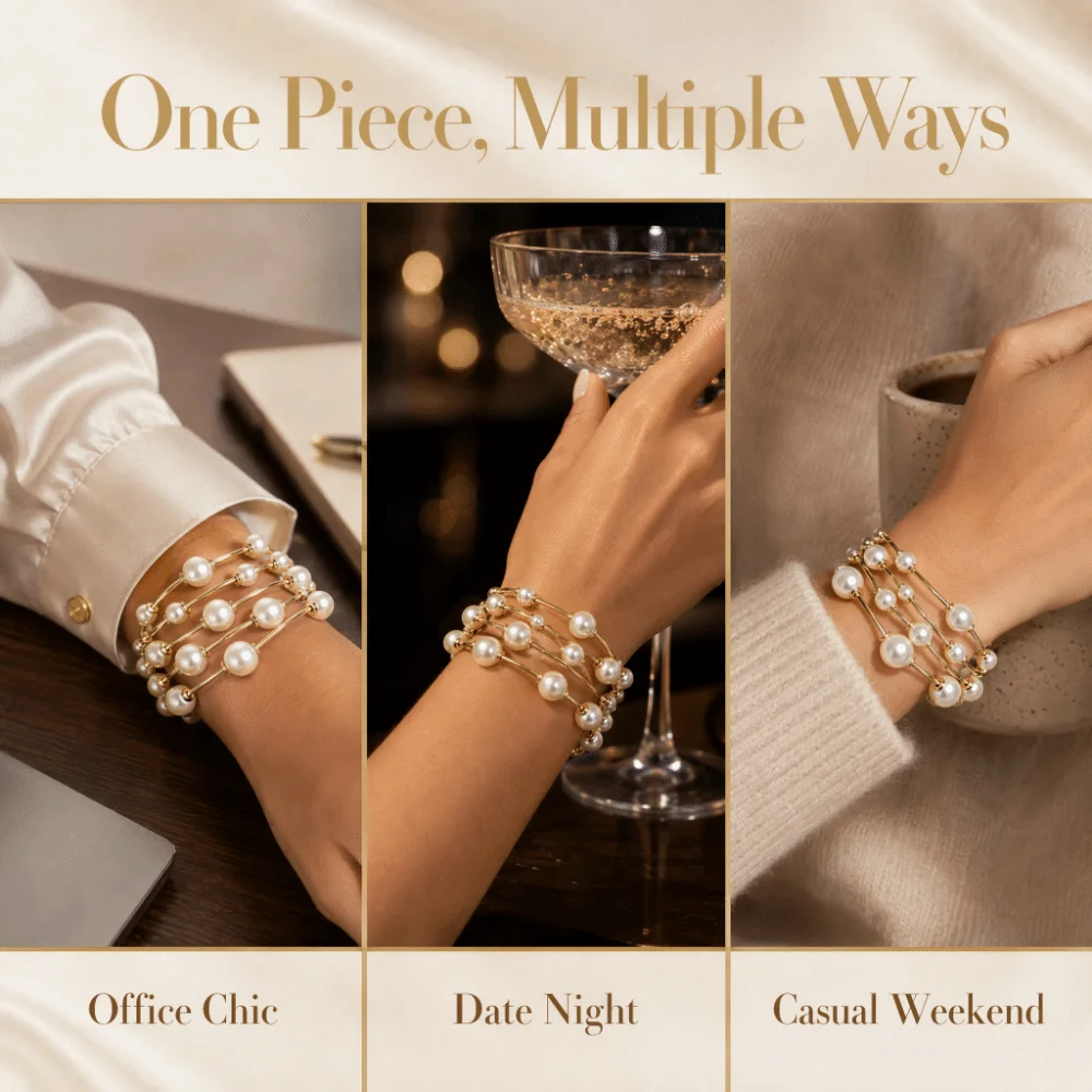 Fashion Punk Pearl Bracelet Large Size Super Big Chunky Ball Bangle CCB Large Ball Bracelet Women Wedding Party Jewelry