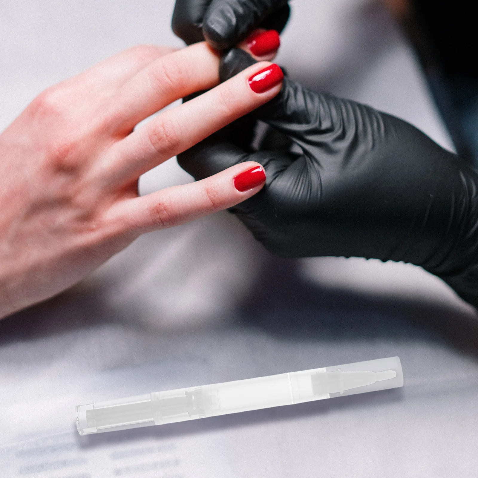 Tubes liquides de croissance des cils, 5 pièces, Transparent, vide, stylo à huile pour ongles, conteneur, applicateur de brosse rechargeable, brillant à lèvres