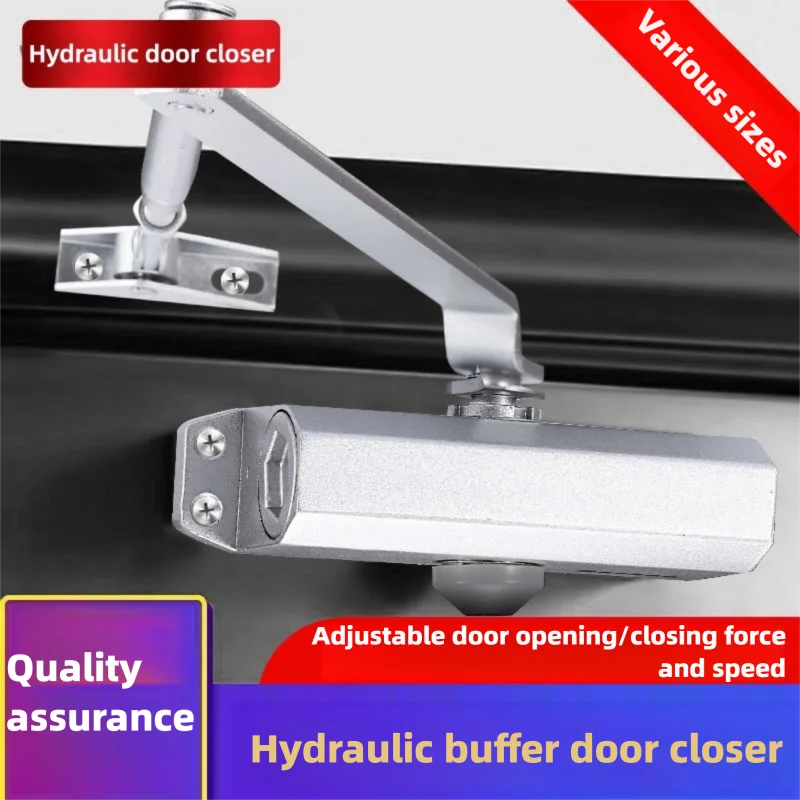 1pcs-hydraulic-automatic-door-closer-25-85kg-adjustable-speed-positioning-door-stop-with-protective-holder-hardware-for-home