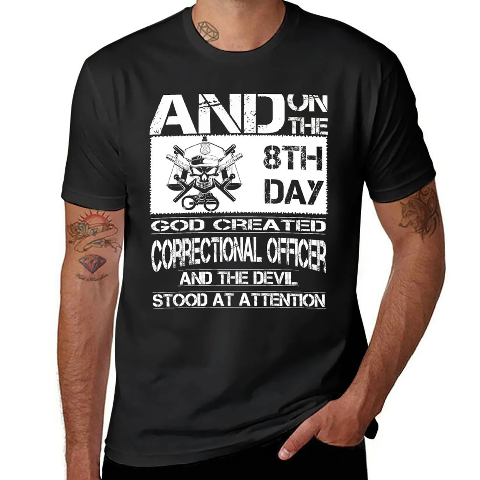 New correctional officer funny correctional officer retirement correctiona T-Shirt Short t-shirt men workout shirt
