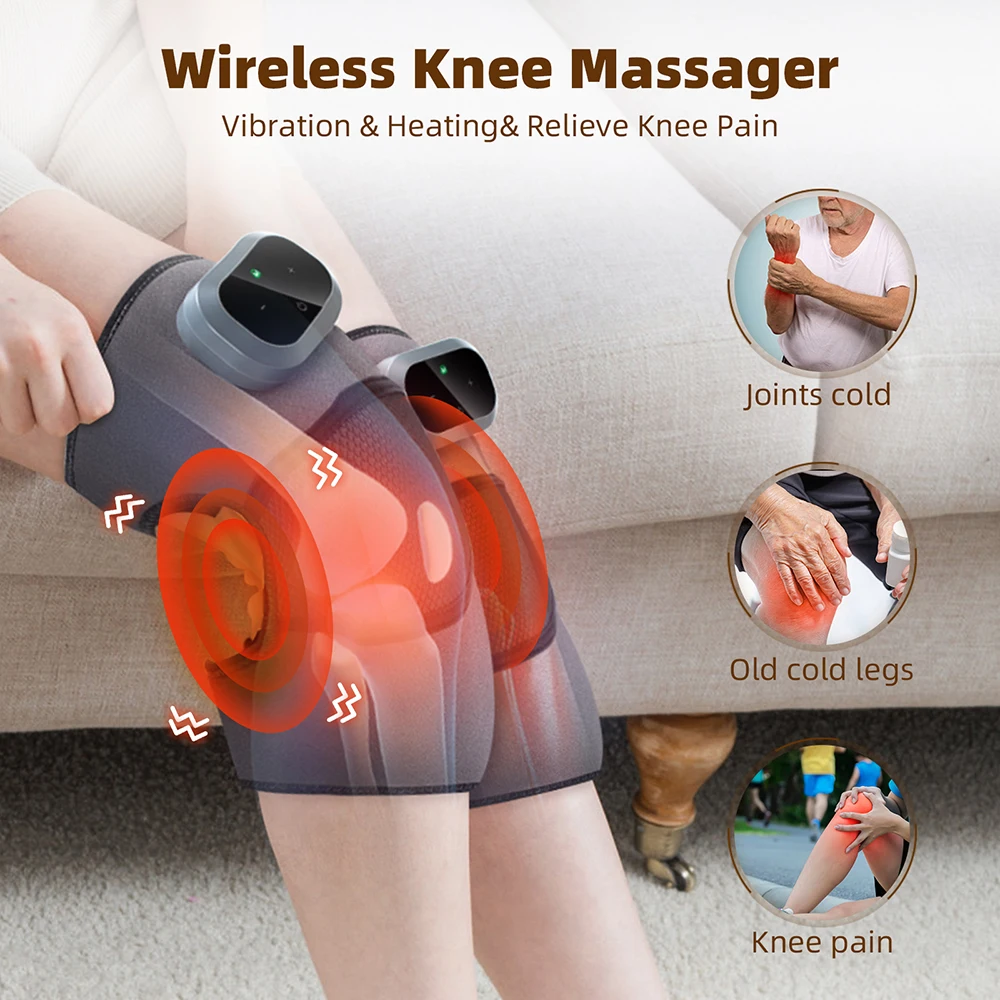 Masajeador de rodilla con cale - Knee Support Brace reseña y precio