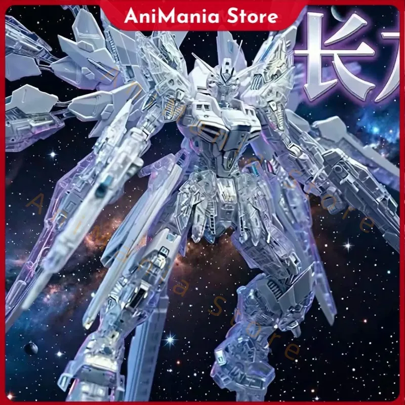 

Новая сборная модель MGEX Strike Freedom 1/100 Changlong 7701, версия Transparent Armor, цвет Twilight White, для хобби и подарков, аниме-стиль